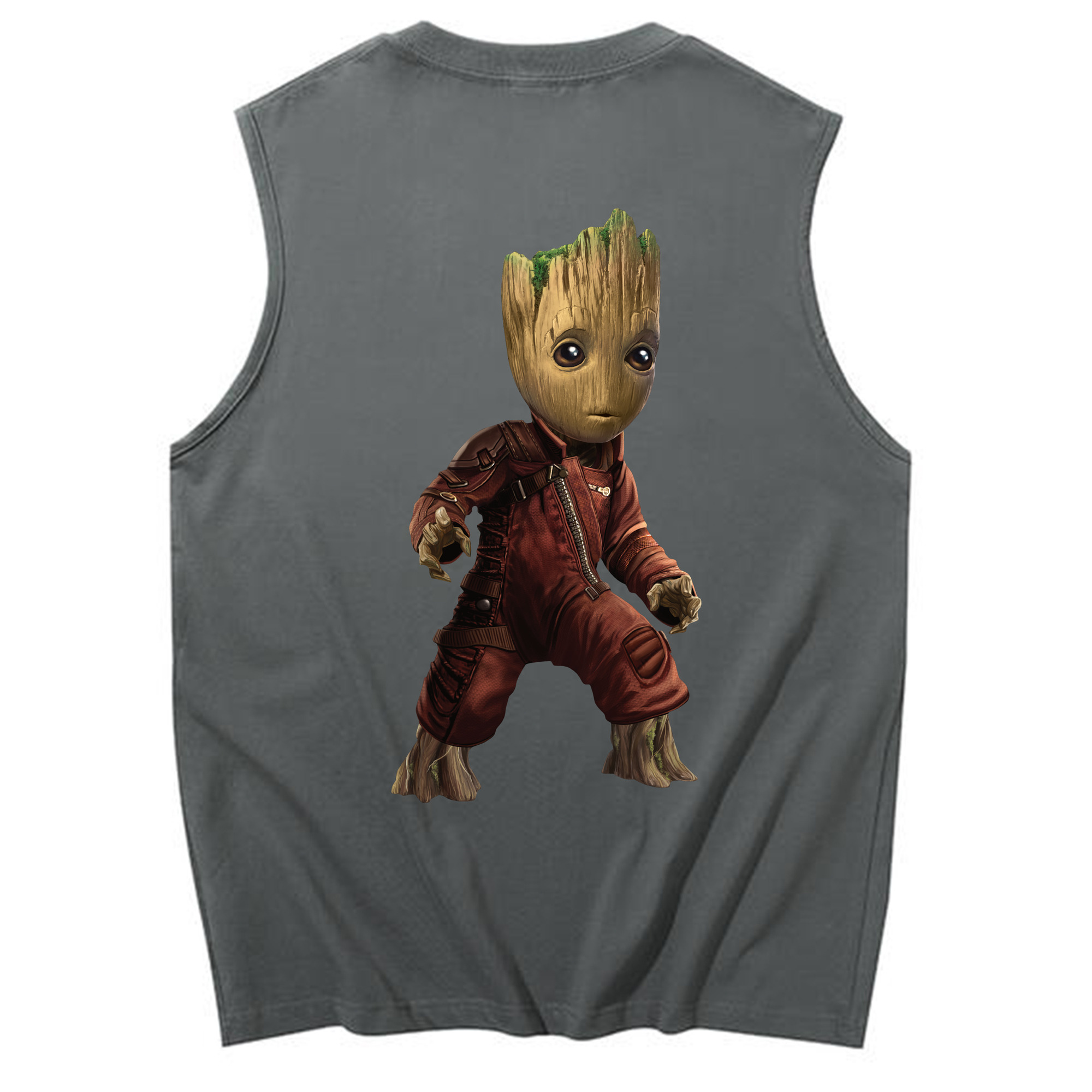 （画像用） アベンジャーズ The Avengers コットン100％タンクトップ（背面プリント）